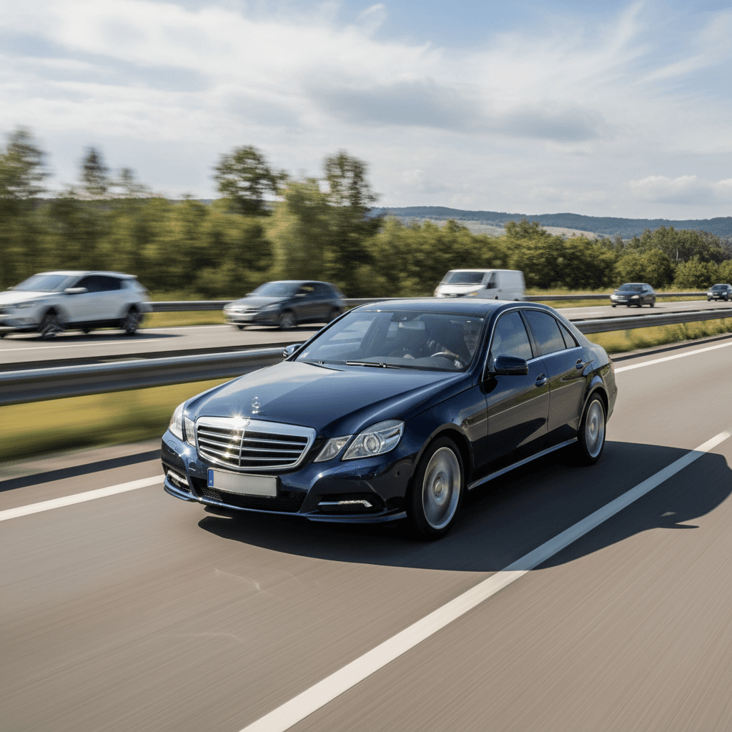 Mercedes E-klasa Sedan w użyciu
